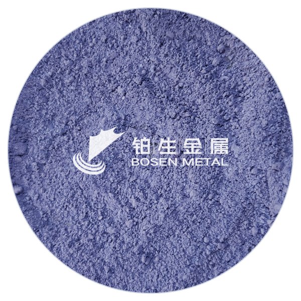 四己内酰胺二铑(II) CAS 138984-26-6 紫色至蓝紫色粉末 产品实拍图