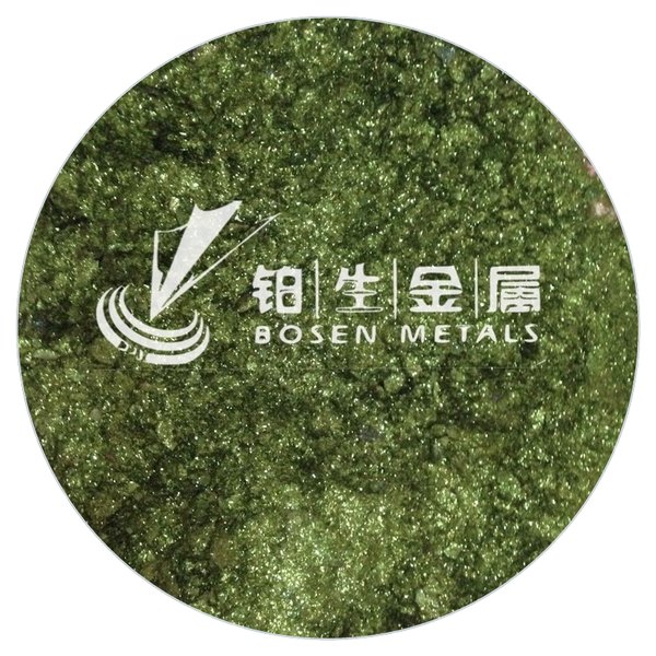 二羰基乙酰丙酮铑(I) CAS 14874-82-9 深绿色至墨绿色晶体，有金属光泽 产品实拍图